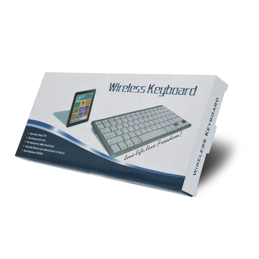 super Slim mini wireless Thailand keyboard computer tablet blue tooth keyboard
