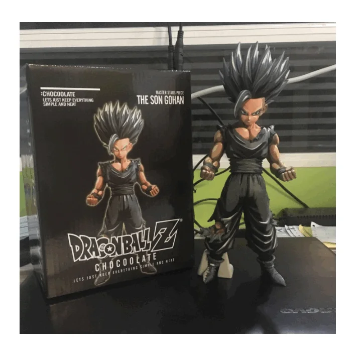 Black PVC Action Figure Collectible Model