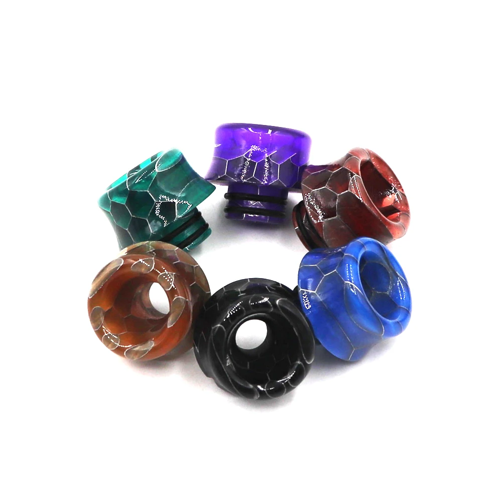 
Lovekeke-006 slim waist 510 snake resin drip tip for smoke electric vape mods RDTA RTA TANK 