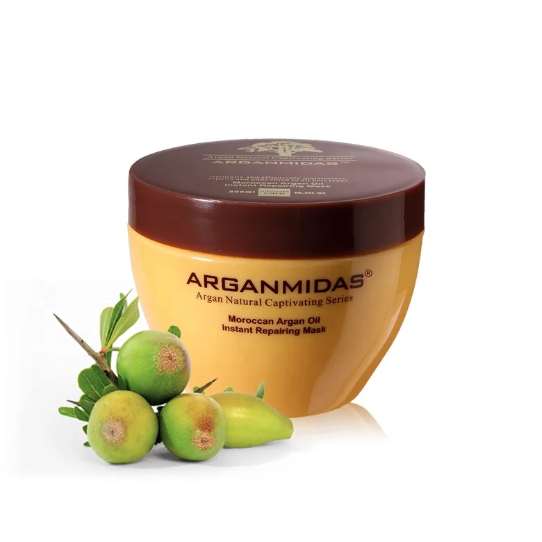 Оптовая продажа аргановое масло Органическая увлажняющая профессиональная маска для волос