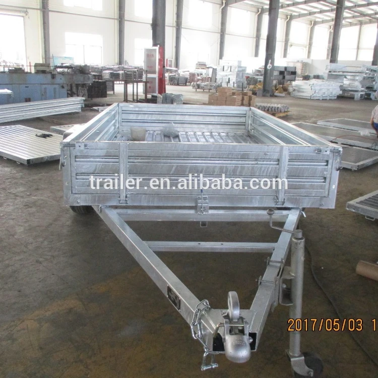 Горячая Распродажа, оцинкованный прицеп 8x5