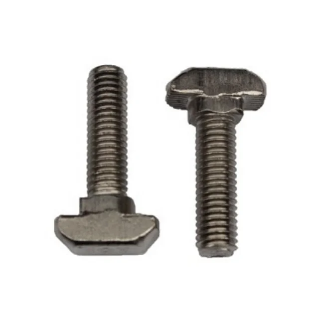 
 Metric steel T-head bolts  