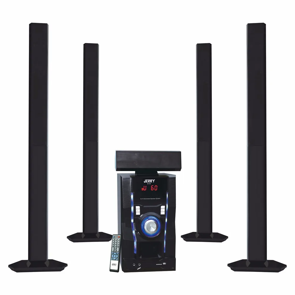 wood 5.1speaker karaoke home theatre system with DVD player