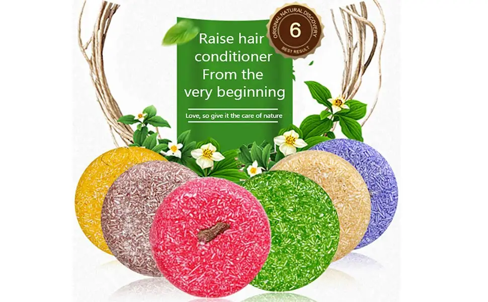 
customize natural Organic bar shampoo soap and conditioner bar with travel Tin packaging 