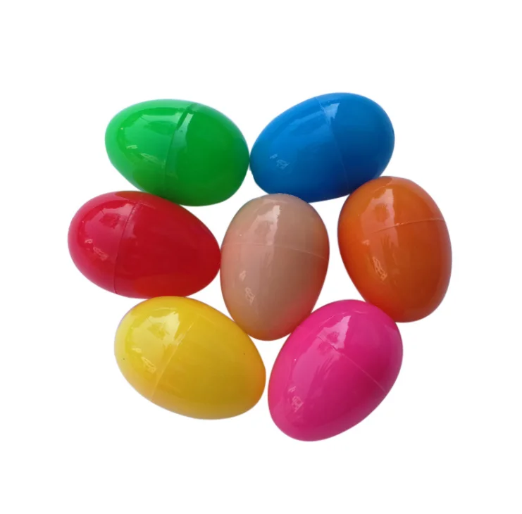 small egg shape surprise plastic capsule candy capsule toy for kids