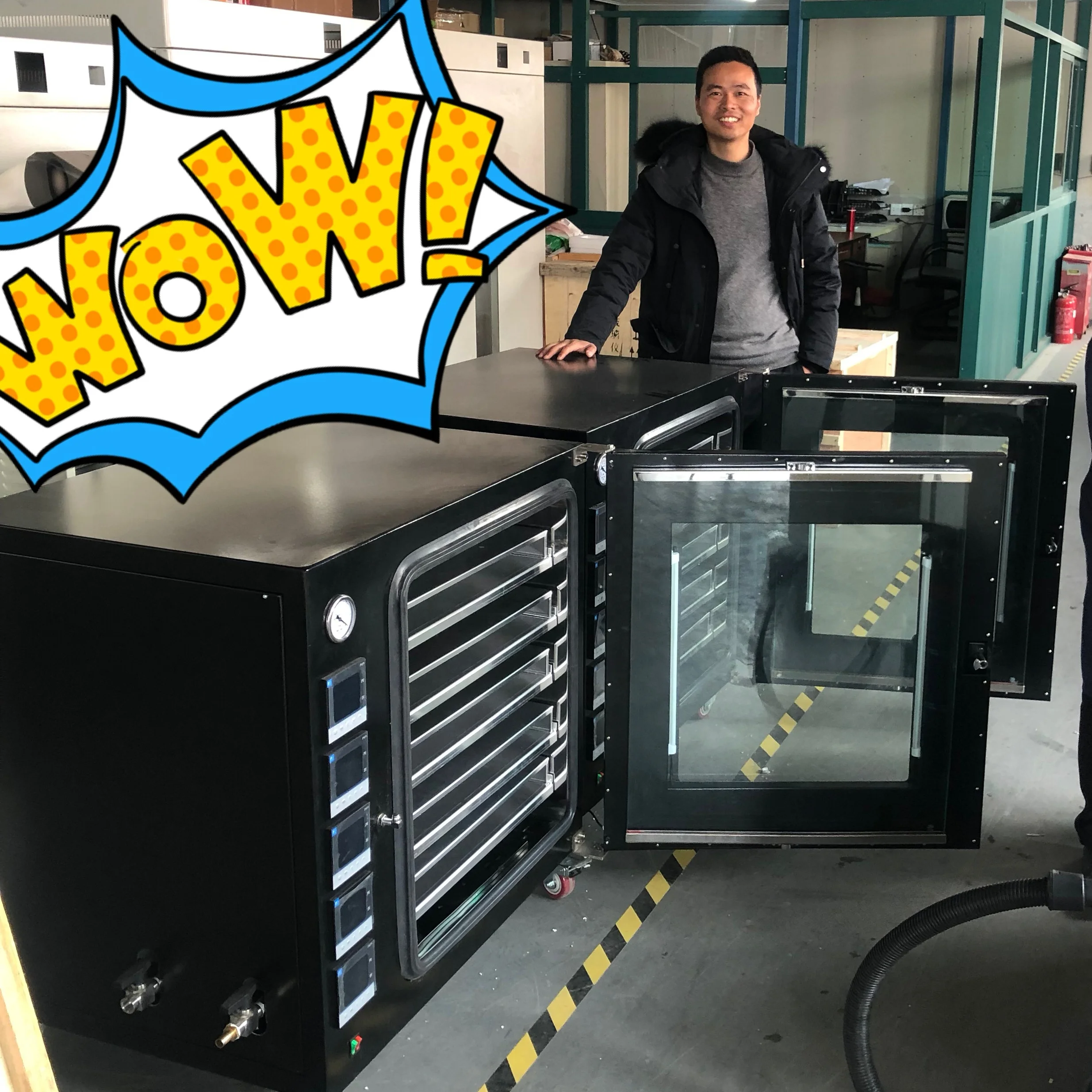 
1.9CF Vacuum Degassing Purging Shatter Oven 