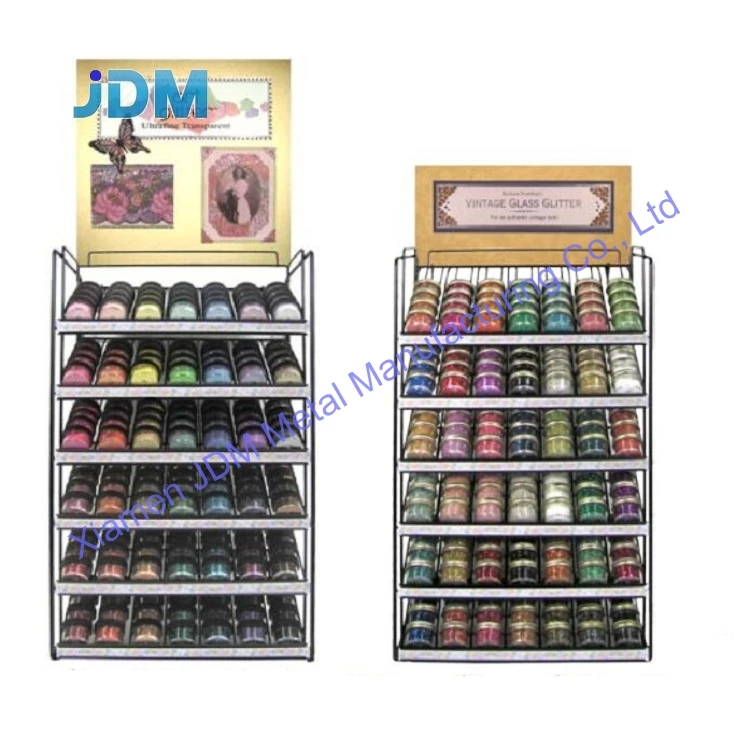 Custom paper perfume display rack carton cosmetic oil display standing shelf for perfume