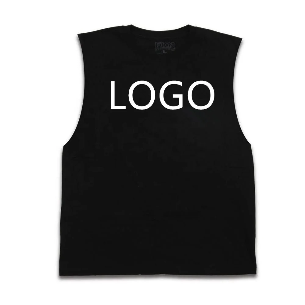 Wholesale Custom Service T Shirt Short Sleeve Casual Style Summer Soft Sleeveless Mens T Shirt For Custom