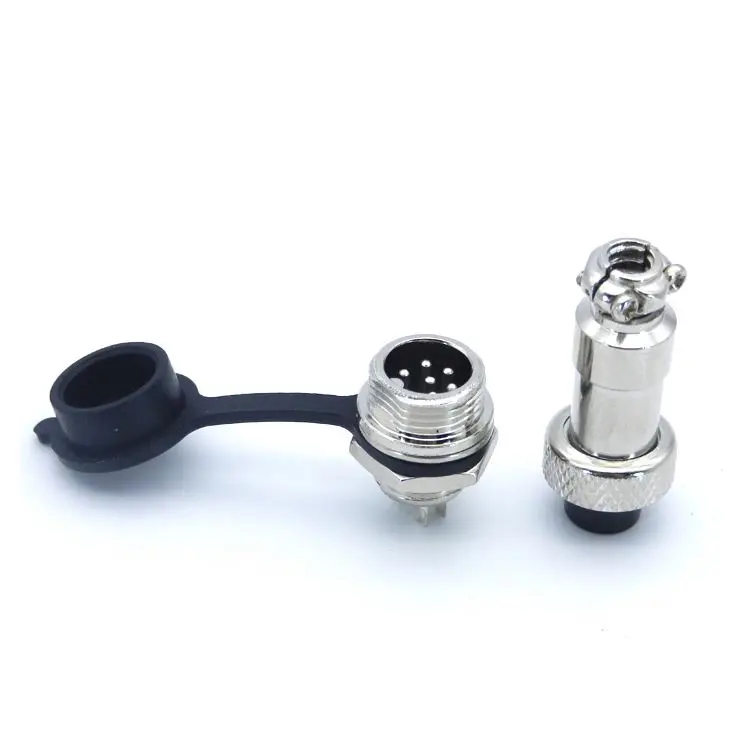 GX12 серия несколько pin круговой Электрический авиационный разъем