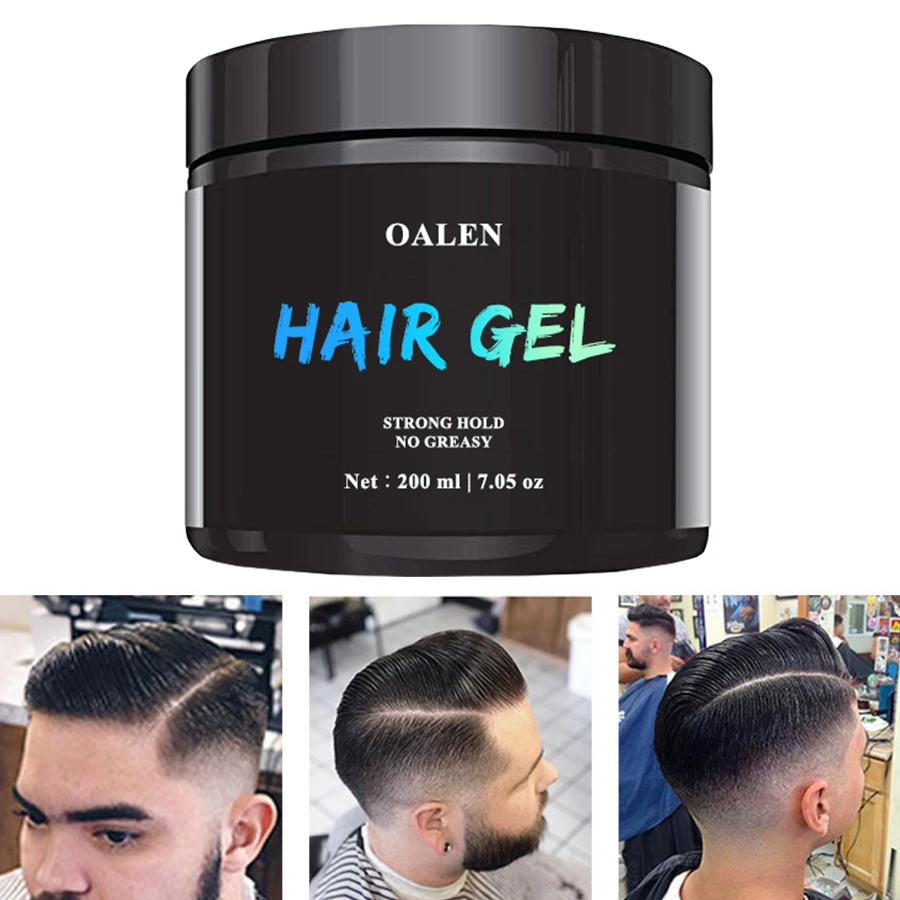 Private Label Natural And Alcohol Free Hair Shaping Wax Strong Hold Great Styling For Men  Hair Gel