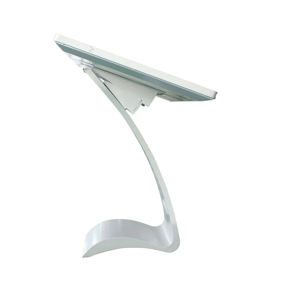 Connect with wifi table screen kiosk query information play game take photo Z table digital signage for center