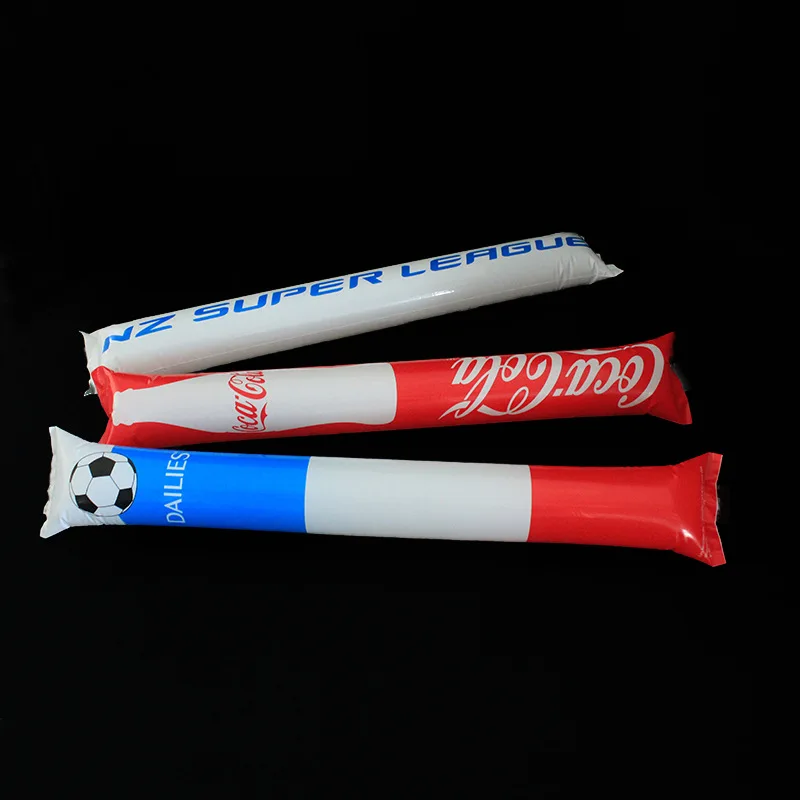 Inflatable led light up bang bang thunder cheering stick