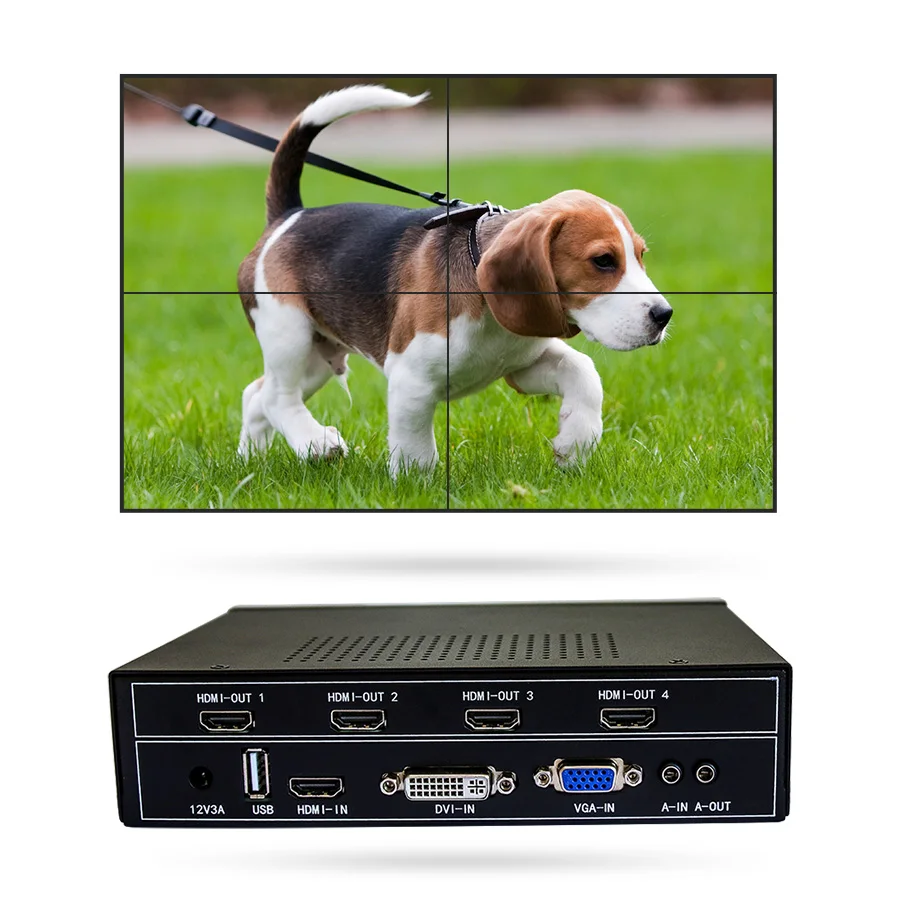 Шэньчжэнь 2*2 видео настенный контроллер для ЖК-видео стены системы