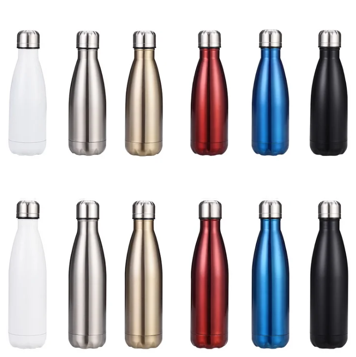 Wholesale custom 350ml double wall stainless steel wood grain no sweat insulated vacuum travel water bottle