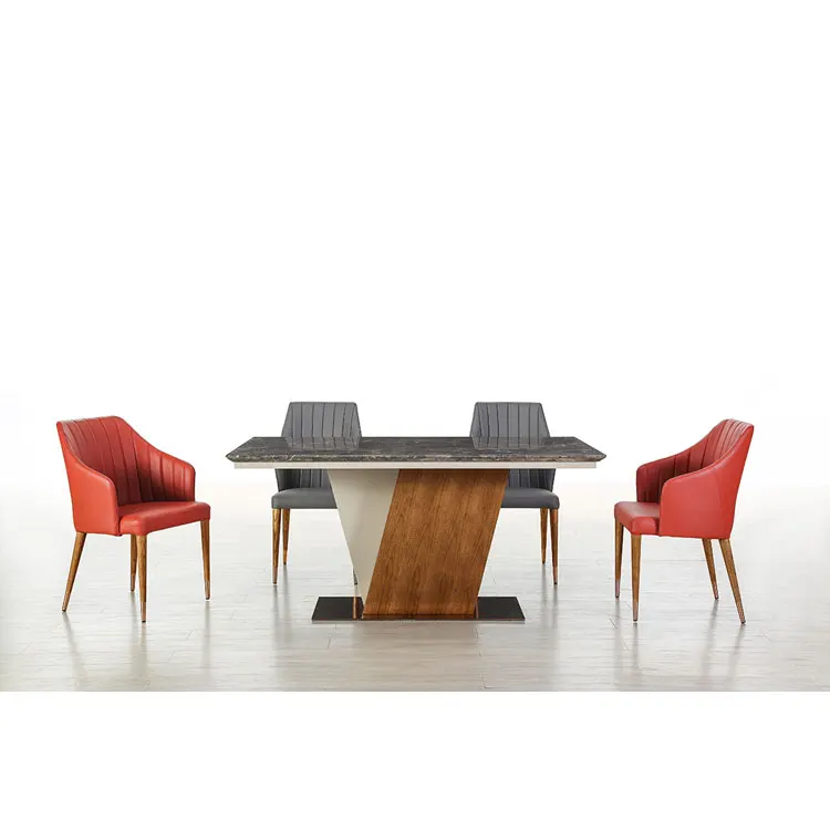 Italy fashion orange color half surround chair