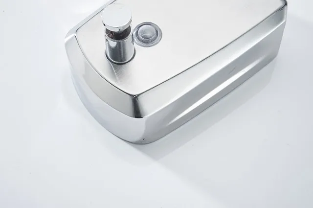 Anti-corrosion 304 Stainless Steel Liquid Manual Soap Dispenser 500ml container hotel toilet motel home sanitizer