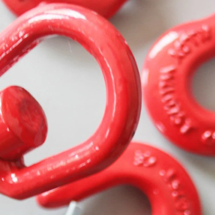 
Red Painted Carbon Steel sling Crane Lifting Hoist swivel hook 