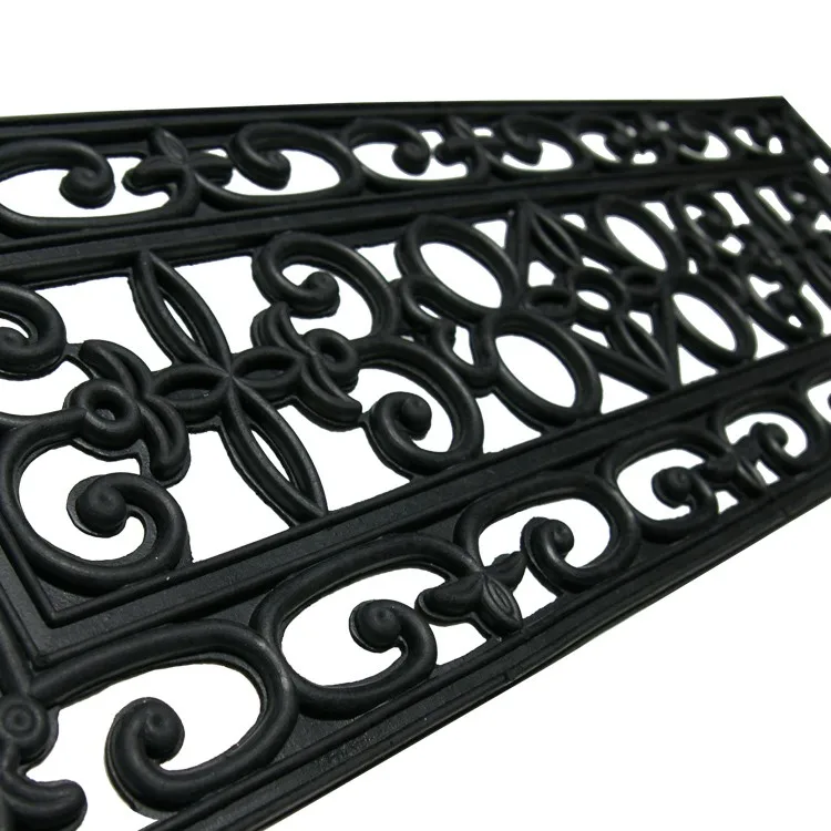 Non-slip Exterior Safety Outdoor Non Anti Slip Recycled Rubber Stair Treads
