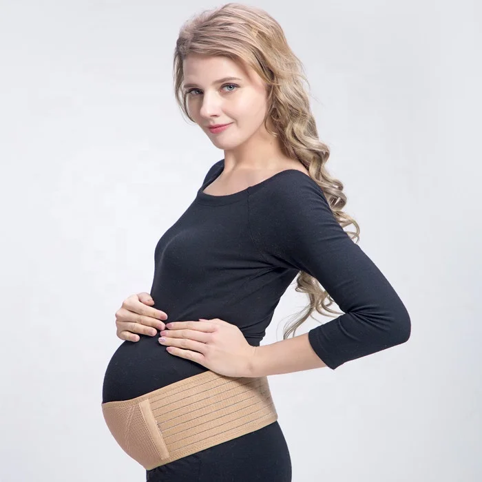 
Maternity Support Belt Pregnant with Pure Cotton Cloth Inside of the Belly Part 