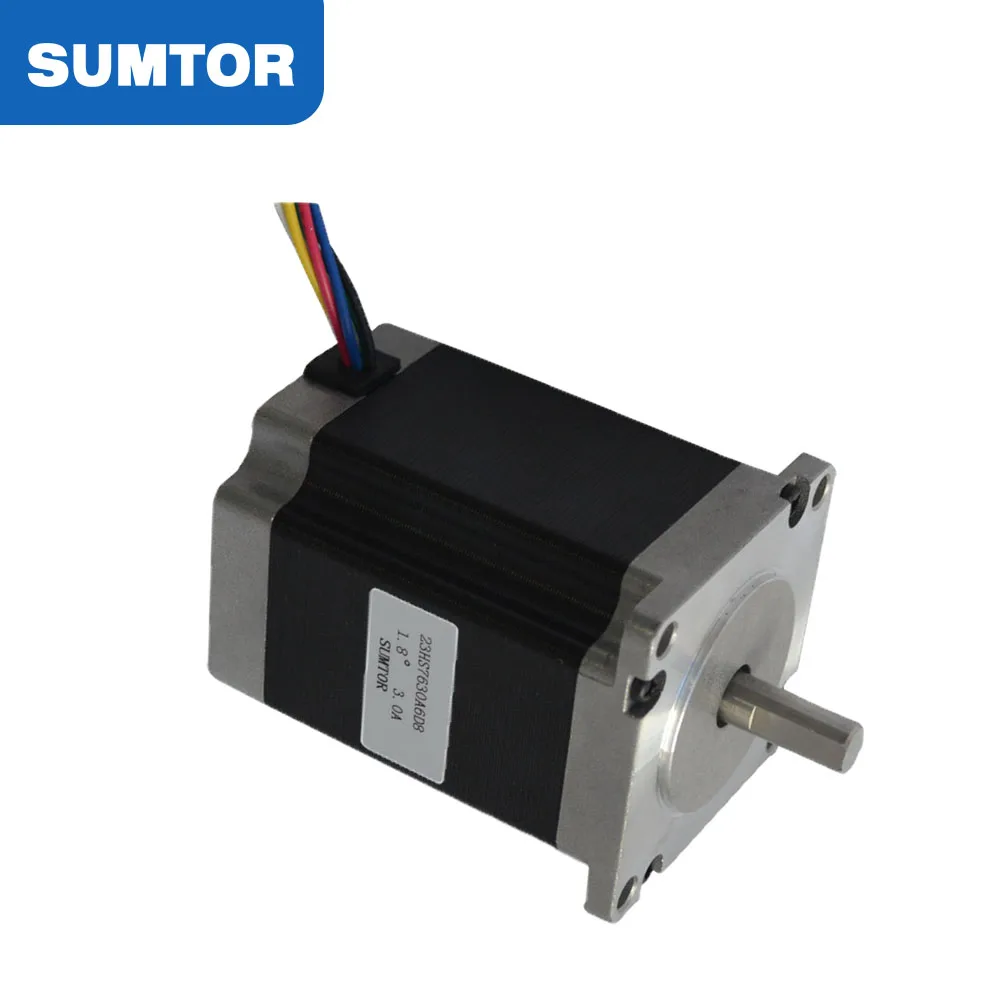 8 мм диаметр вала одноосного трехполюсного шагового двигателя 8 мм 57 nema 23 избыток крутящего момента