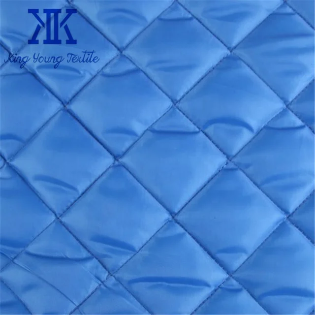 cheap quilted lining fabric / jelly roll quilt fabric / polyester diamond quilted sew fabric