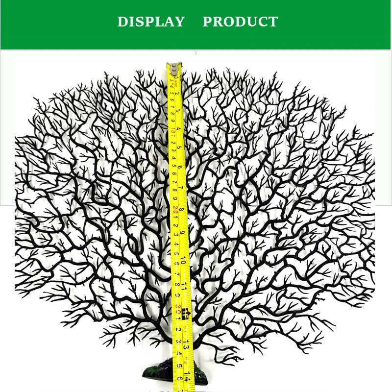 Plastic soft coral for Aquarium Underwater Fish Tank Garden Landscape DecorationFish tank decorated with coral seaweed