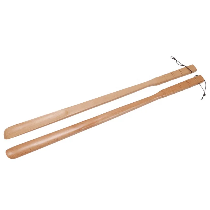Горячая Распродажа высококачественный Буковый деревянный бамбуковый Гудок с толстой ручкой 70 см обувной гудок
