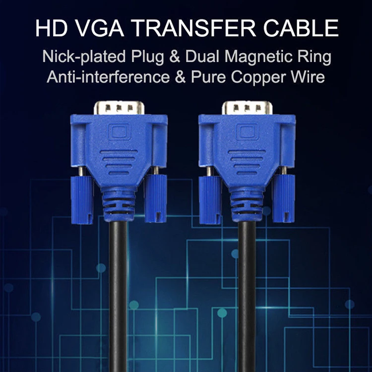 SIPU Оптовая монитора компьютера 3 + 5 VGA кабель высокоскоростной кабель цена ноутбука VGA