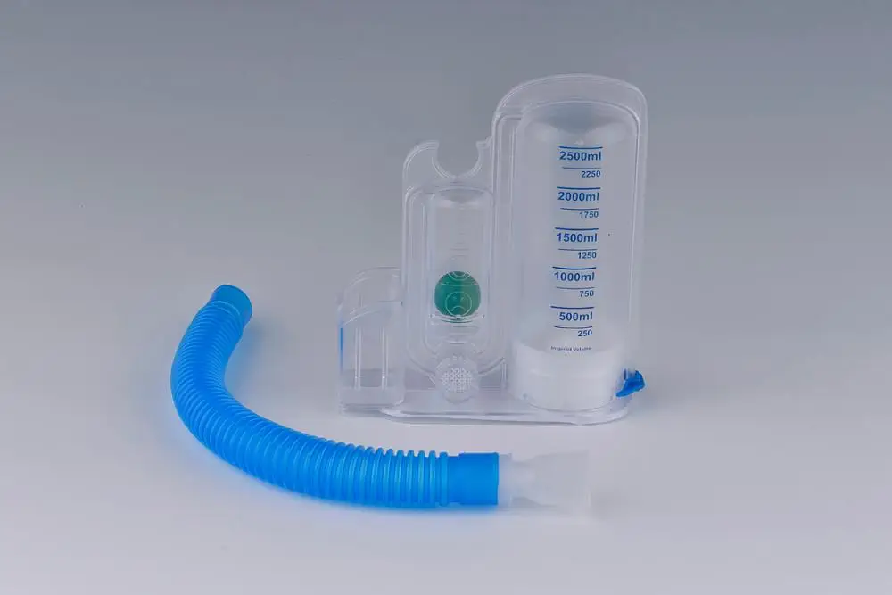 Portable medical device 3 ball respiratory Incentive lung spirometer exerciser for lung exercising