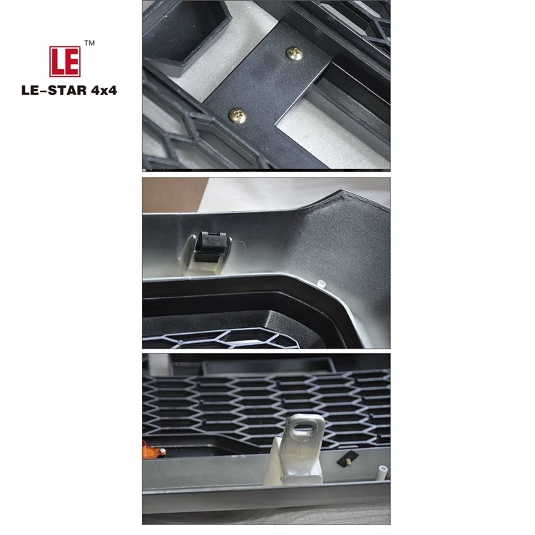LE-STAR 4X4 Modification Front Grille  WITH  LED Suitable for 2009-2014 F150