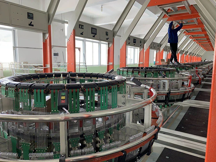 New PP sacks weaving automatic circular shuttle loom machine