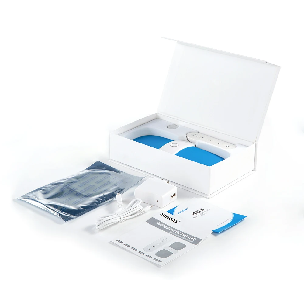 Sunmas App phone wireless control 16 kinds therapy symptom Improve Cellulite muscle machine massager