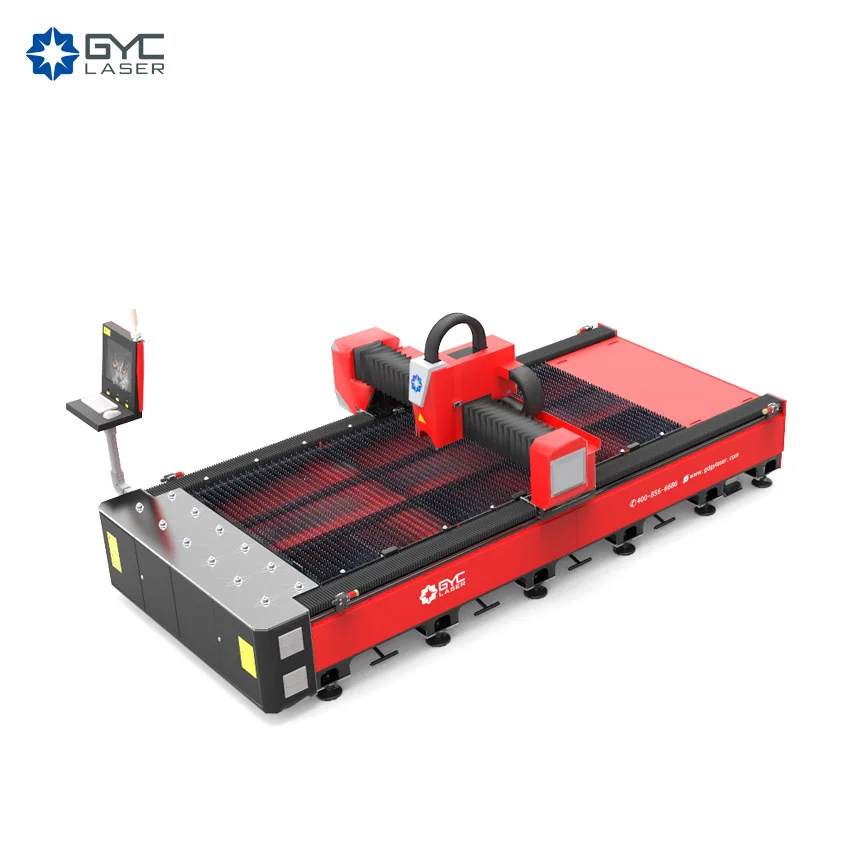 
Industrial Metallic Sheet Processing Fiber Laser Cutter Machine 
