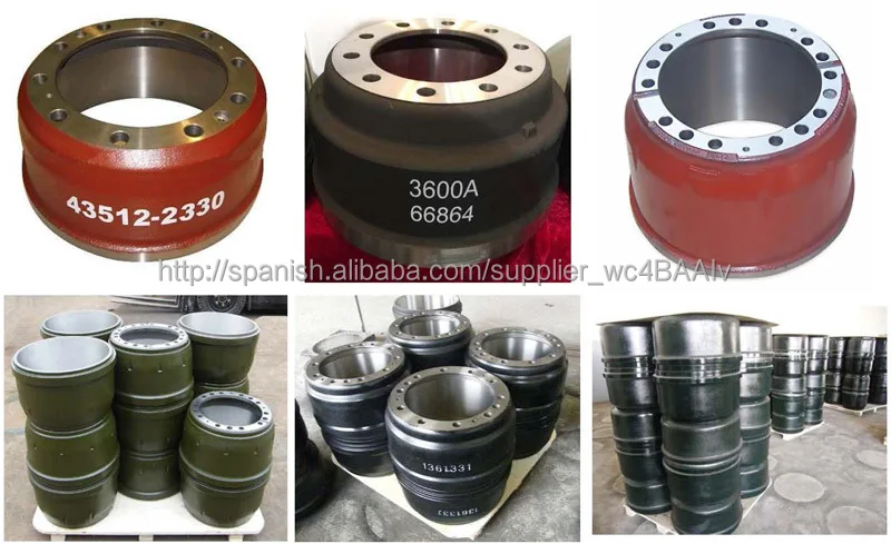 горячая Распродажа OEM стандарт 3600A Peterbilt тормоз барабан для грузовиков