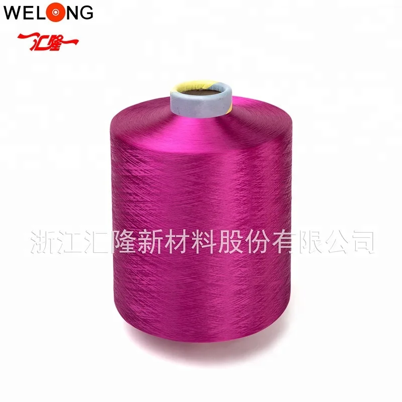 
POLYESTER DOPE DYED TEXTURED YARN,DTY 300D/96F SD NIM 