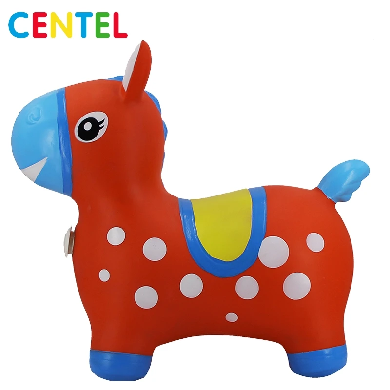 
Inflatable jumping animal hoppers toy 