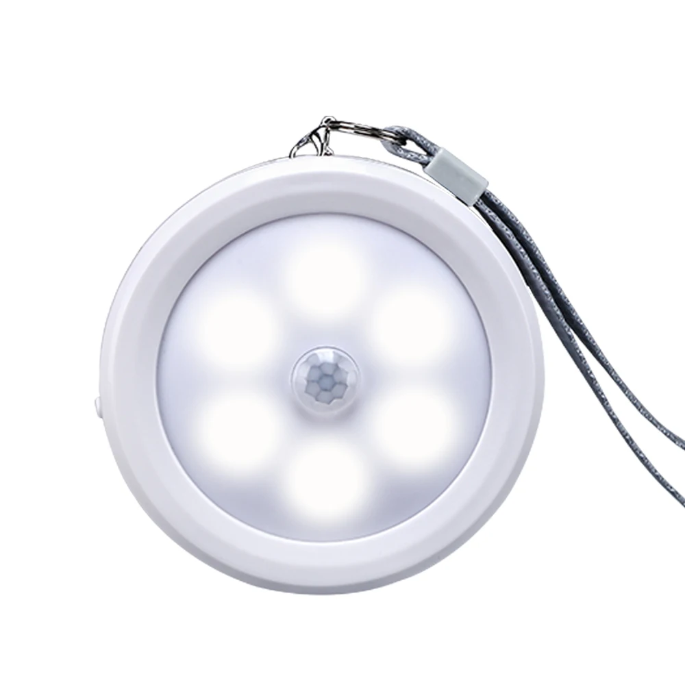 
Free Ship LED Night Light Motion Sensor Battery Powered 