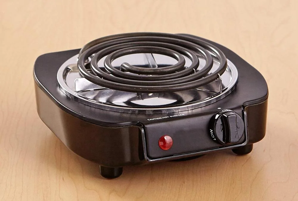 Electric single spiral hot plate burner stove