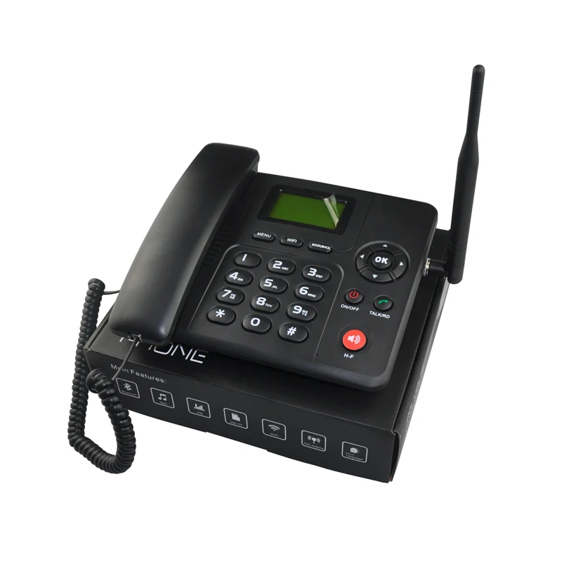 
4G VOLTE Wireless desk phone with Original 4g lte antenna TNC 
