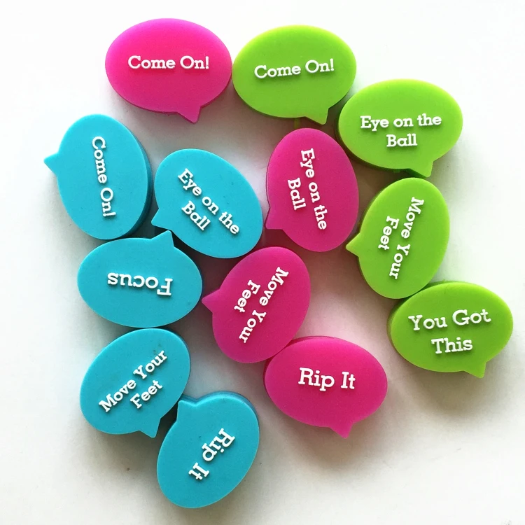 Wholesale colors custom logo tennis vibration dampeners