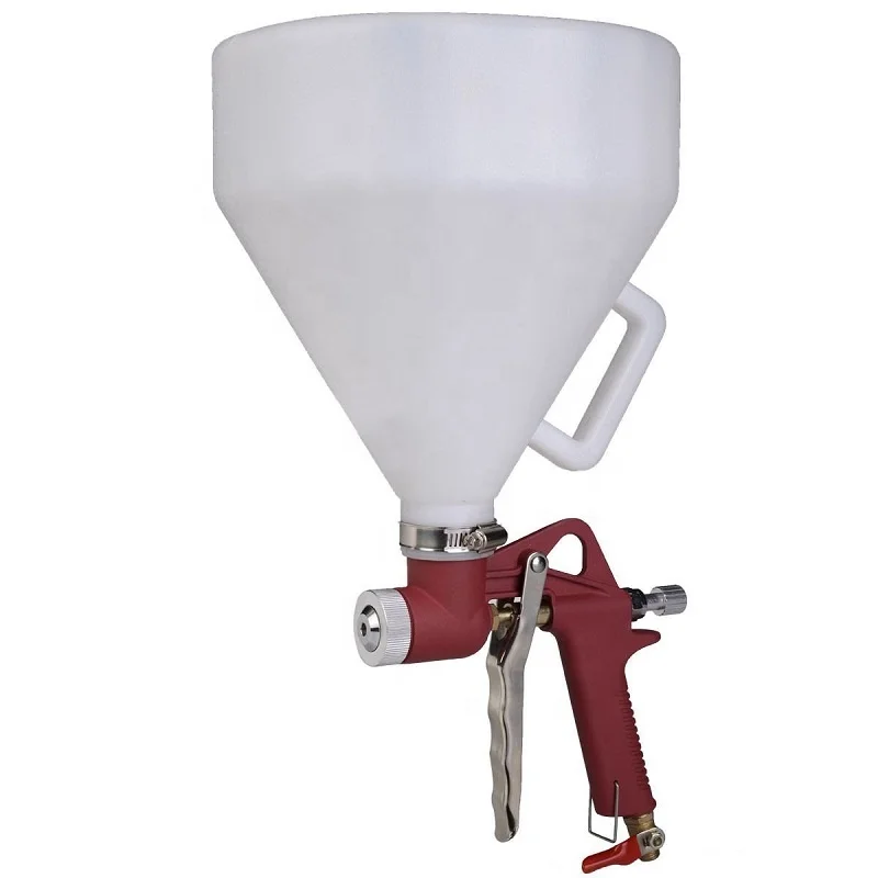 Plastic cup Air hopper gun for texture spraying