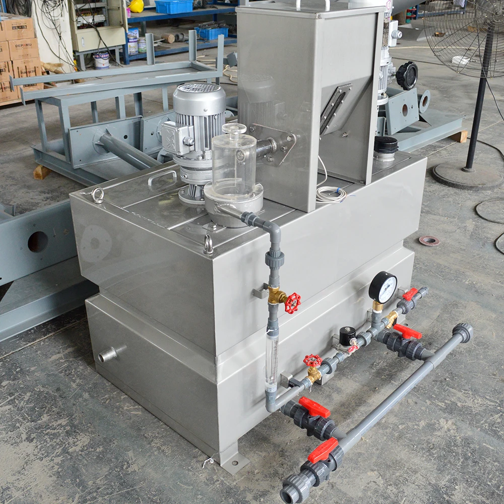 Автоматическая подготовка флокуляции и дозирование жидкого полимера