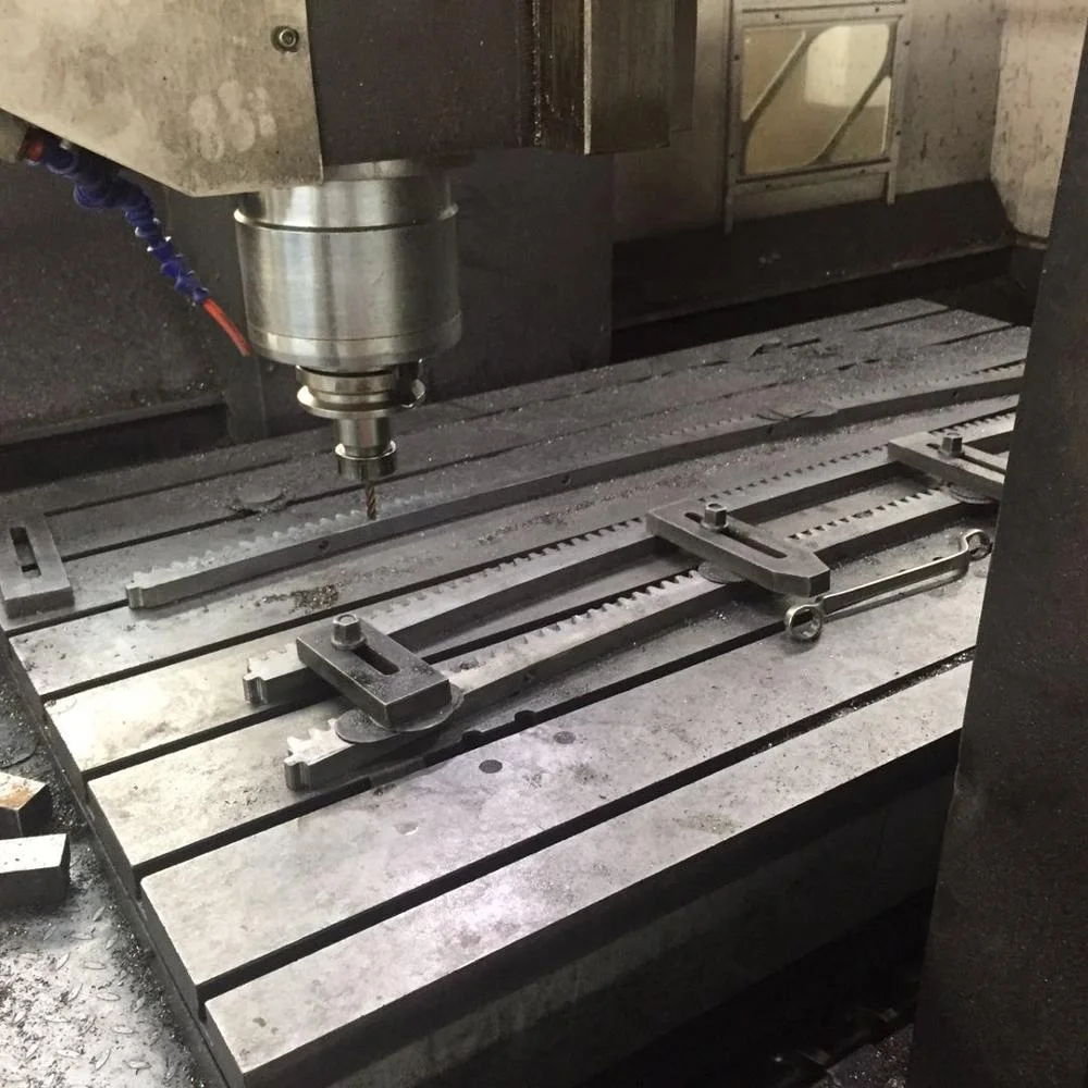 
Customized large module forging 45# steel gear rack and gear 