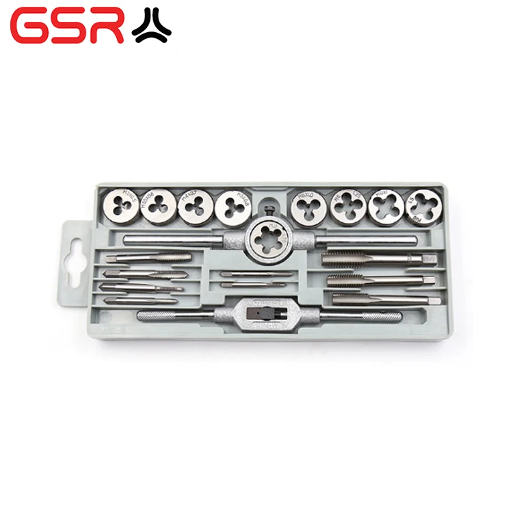 Сплав Сталь hss ручной коснитесь набор gunsmithing коснитесь и die наборы