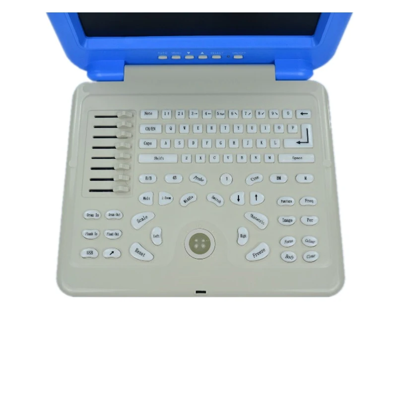 Black /white laptop ultrasound scanner  linear probe for Clincl