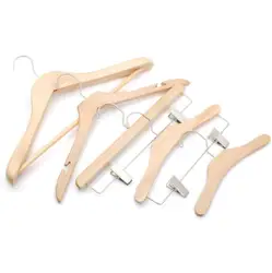 Luxury Natural Wooden Coat Hanger