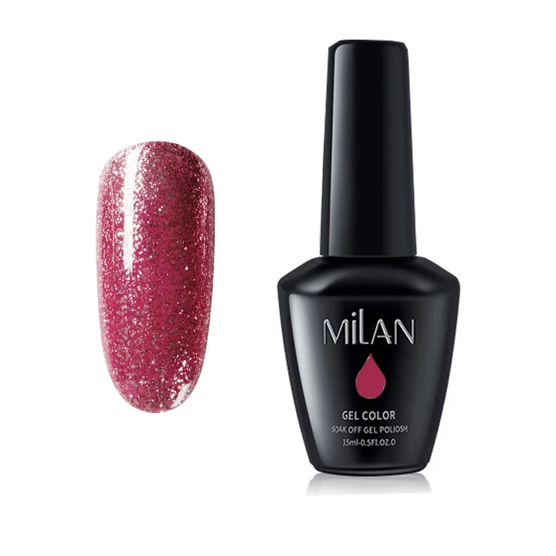 2019 Professional wholesaler Nails Gel enamel gold color 15ml glitter gel polish for nail beauty