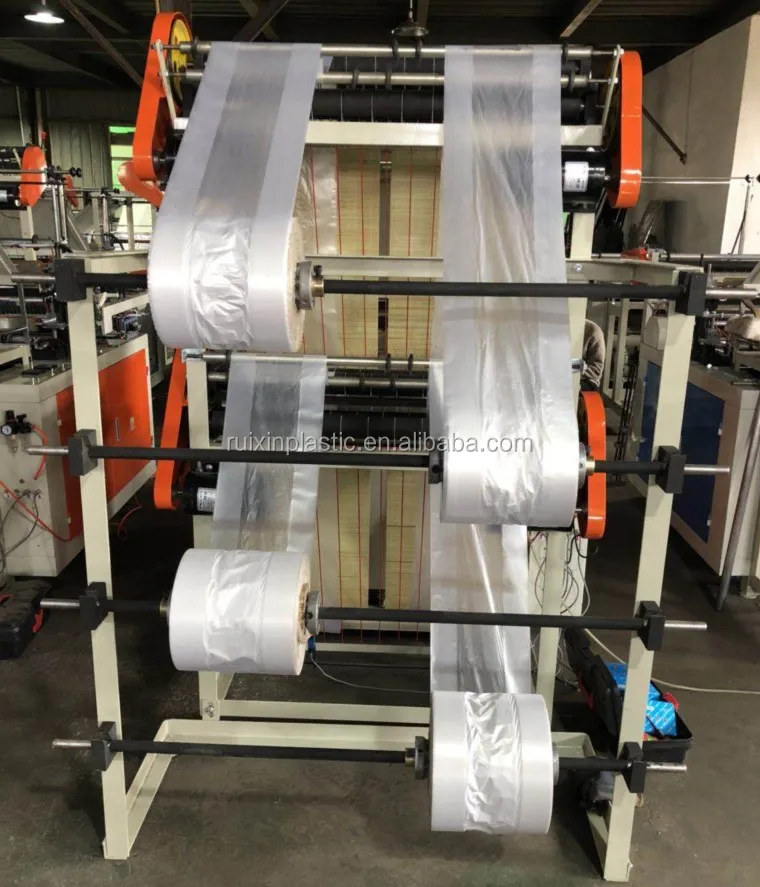 Плоский полиэтиленовый пакет для шоппинга и резки