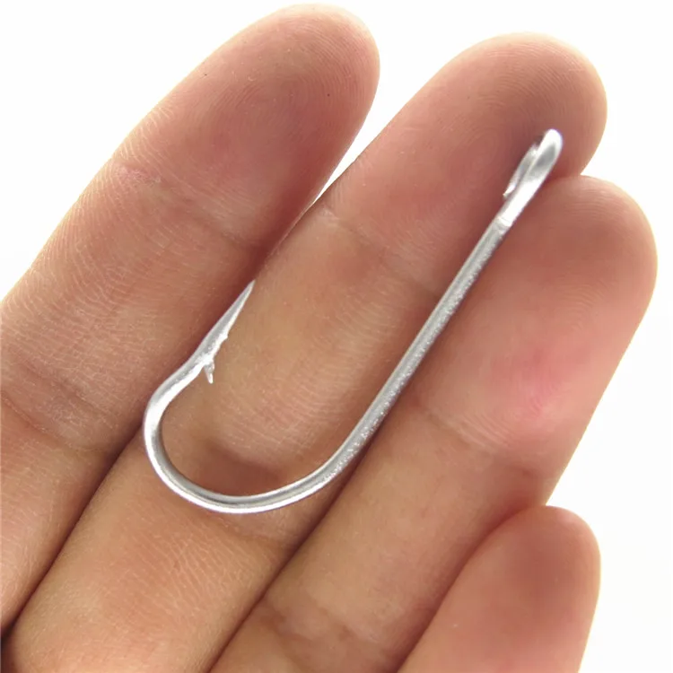 2330 7# stainless steel  whole sell in store circle sea fishing hook for fishing small mackerel