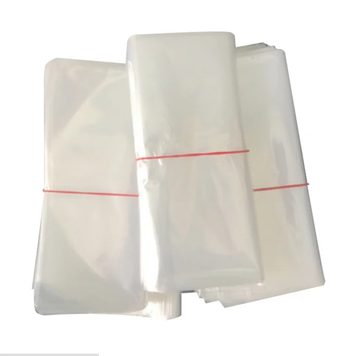 Plastic shrink packaging bag transparent bag/POF shrink packing bag